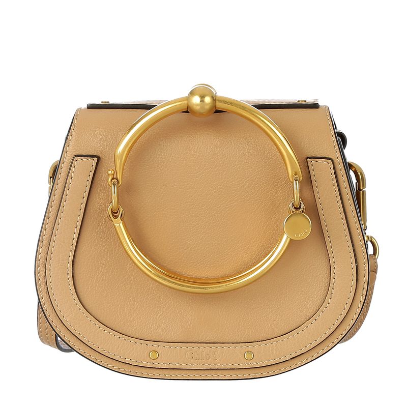 Bolsa-Chloe-Nile-Bracelet-Bege