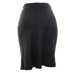 Saia-Alberta-Ferretti-Vintage-Seda-Preta
