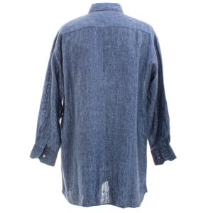Camisa Linho Azul