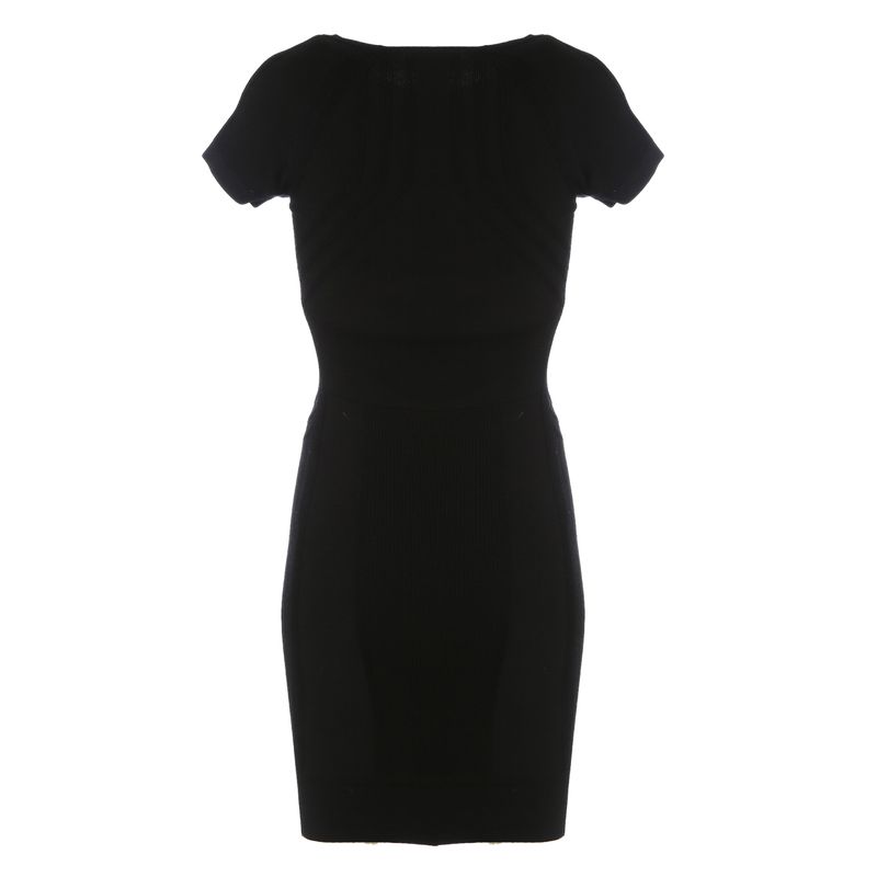 Vestido-Diane-Von-Furstenberg-Trico-Preto