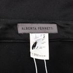 Saia-Alberta-Ferretti-Vintage-Seda-Preta