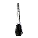 Bolsa-Chanel-Single-Flap-Maxi-Chevron-Preta
