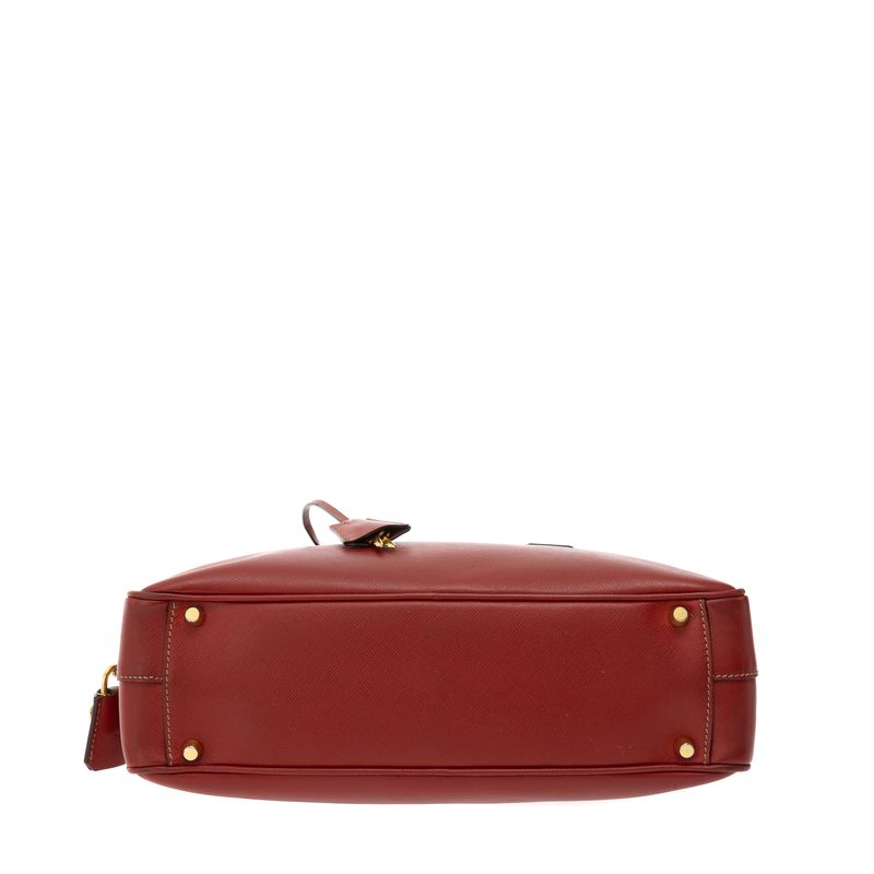 Bolsa-Prada-Bowler-Saffiano-Vermelha