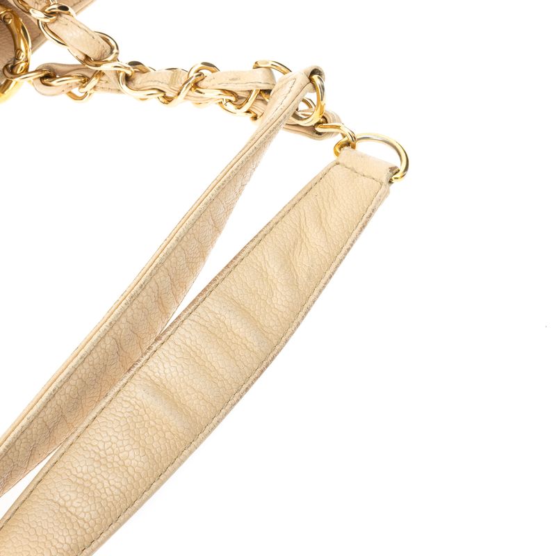 Bolsa-Chanel-Shopper-Caviar-Bege