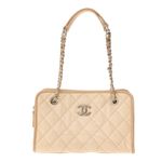Bolsa-Chanel-Caviar-Creme