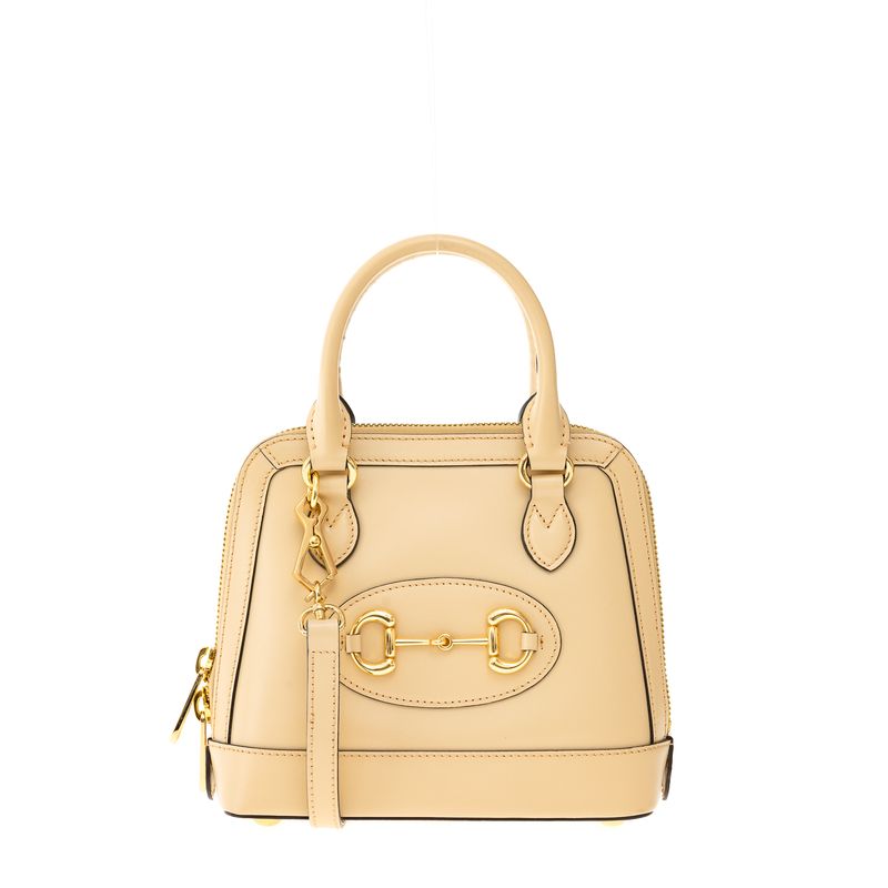 Bolsa-Gucci-1955-Horsebit-Mini-Couro-Creme