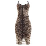 Vestido-Dolce---Gabbana-Slim-Animal-Print