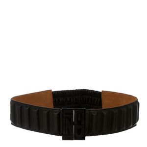 Cinto Fendi Couro Preto