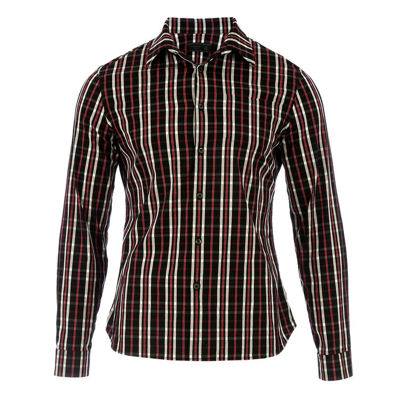 Camisa-Prada-Xadrez-Preta-e-Vermelha