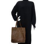 Bolsa-Valentino-Garavani-Rockstud-Couro-Marrom