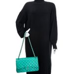 Bolsa-Chanel-Double-Flap-Jumbo-Lambskin-Verde