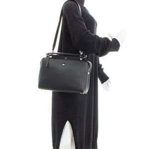 Bolsa Fendi Dotcom Couro Preto