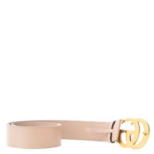 Cinto Gucci GG Marmont Bege