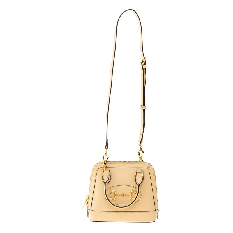 Bolsa-Gucci-1955-Horsebit-Mini-Couro-Creme