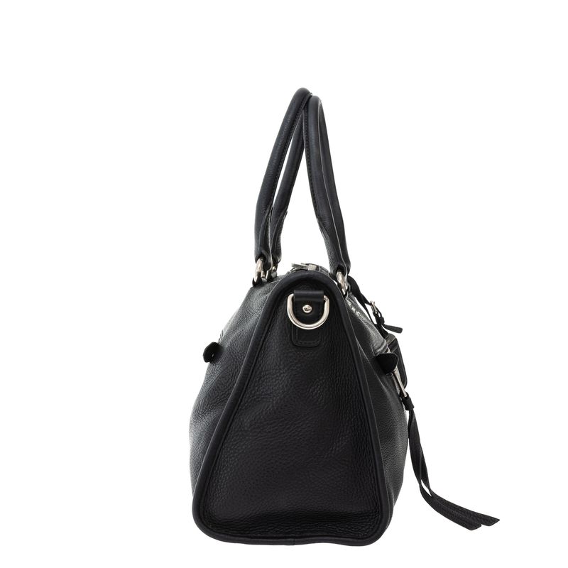 Bolsa-Prada-Ziper-Vitelo-Daino-Preta