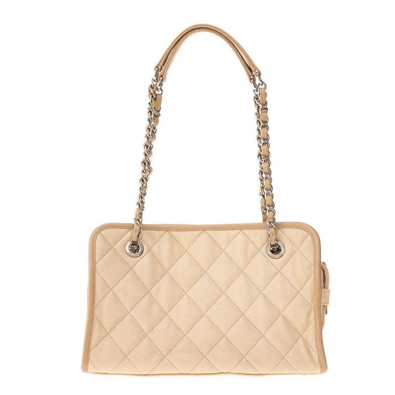 Bolsa-Chanel-Caviar-Creme