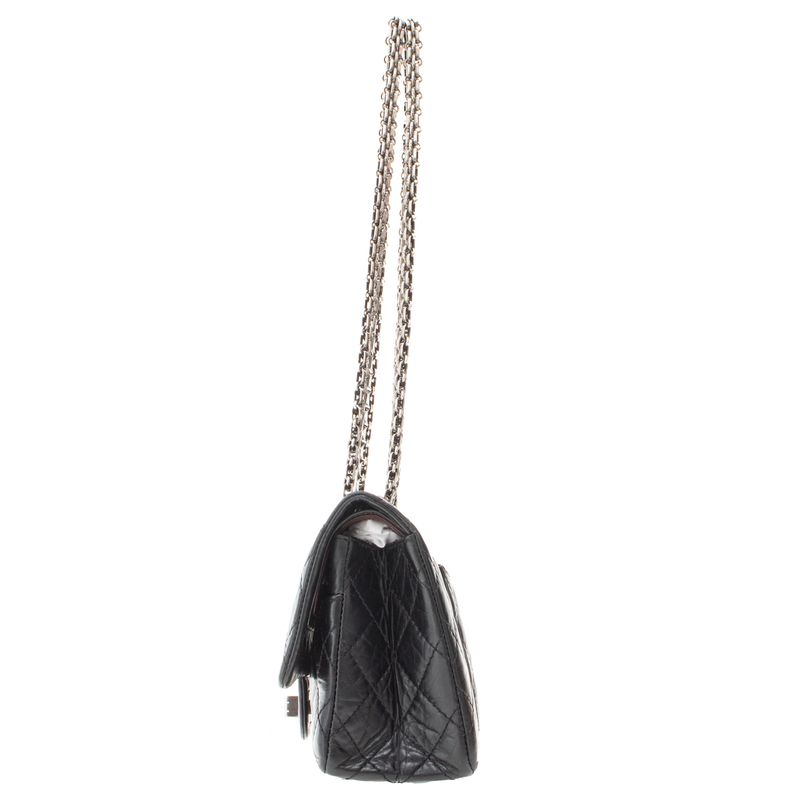 Bolsa-Chanel-Reissue-225-Double-Flap-Lambskin-Preta