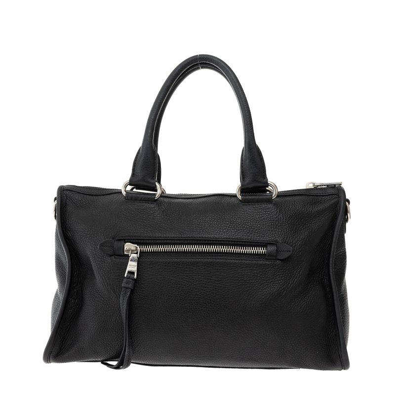 Bolsa-Prada-Ziper-Vitelo-Daino-Preta
