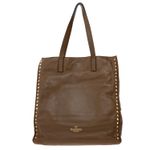 Bolsa-Valentino-Garavani-Rockstud-Couro-Marrom