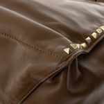 Bolsa-Valentino-Garavani-Rockstud-Couro-Marrom