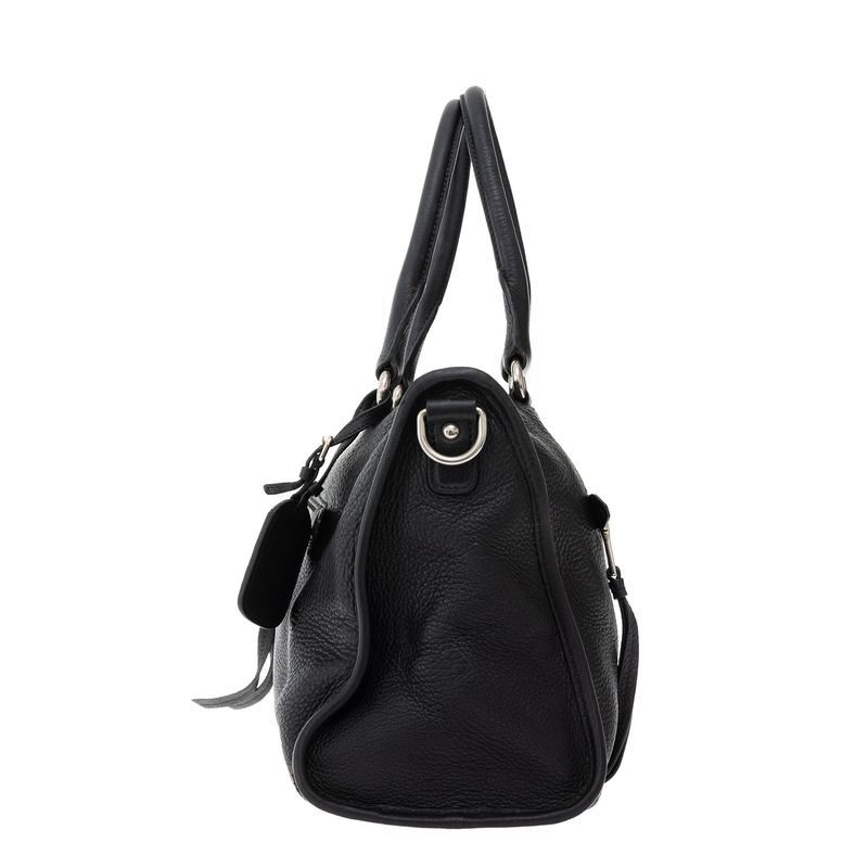 Bolsa-Prada-Ziper-Vitelo-Daino-Preta