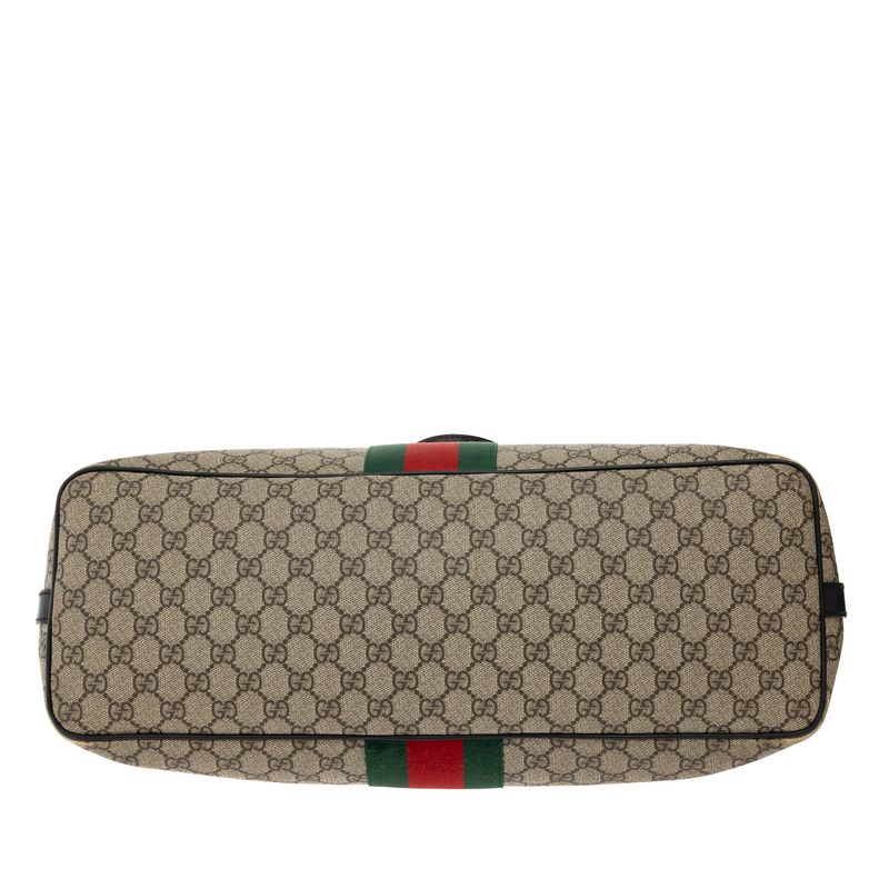 Bolsa-Gucci-Duffle-2Way-GG-Supreme-Canvas