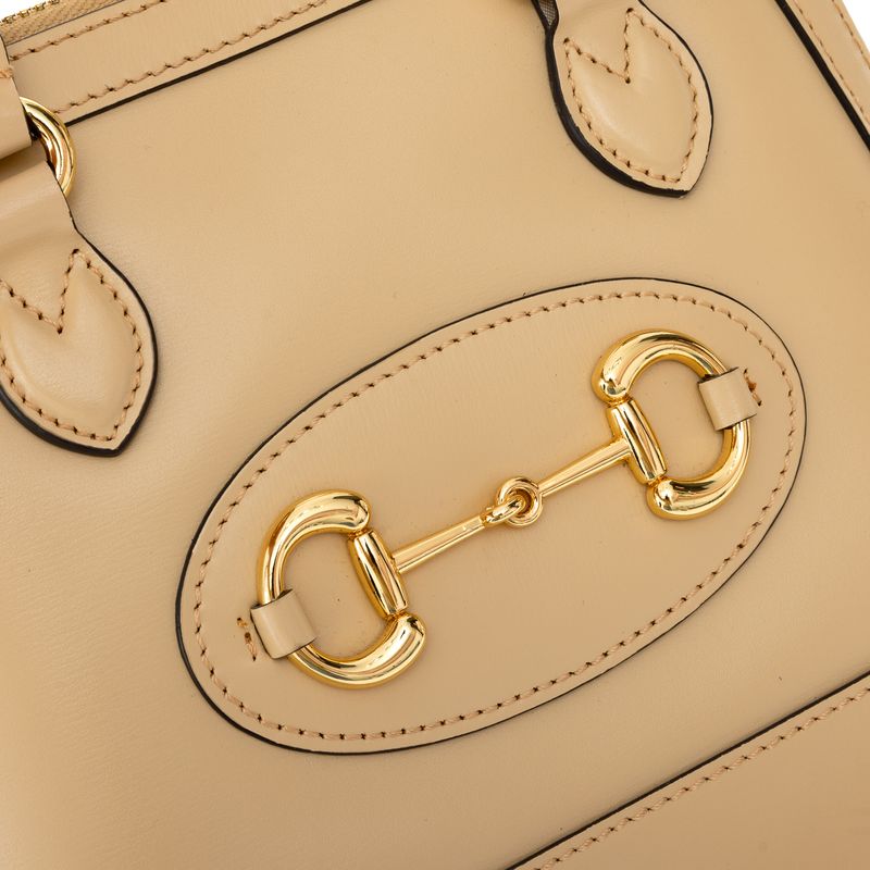 Bolsa-Gucci-1955-Horsebit-Mini-Couro-Creme