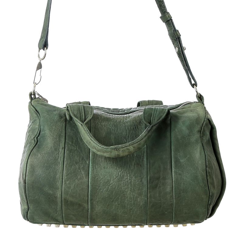 Bolsa-Alexander-Wang-Rocco-Couro-Verde-