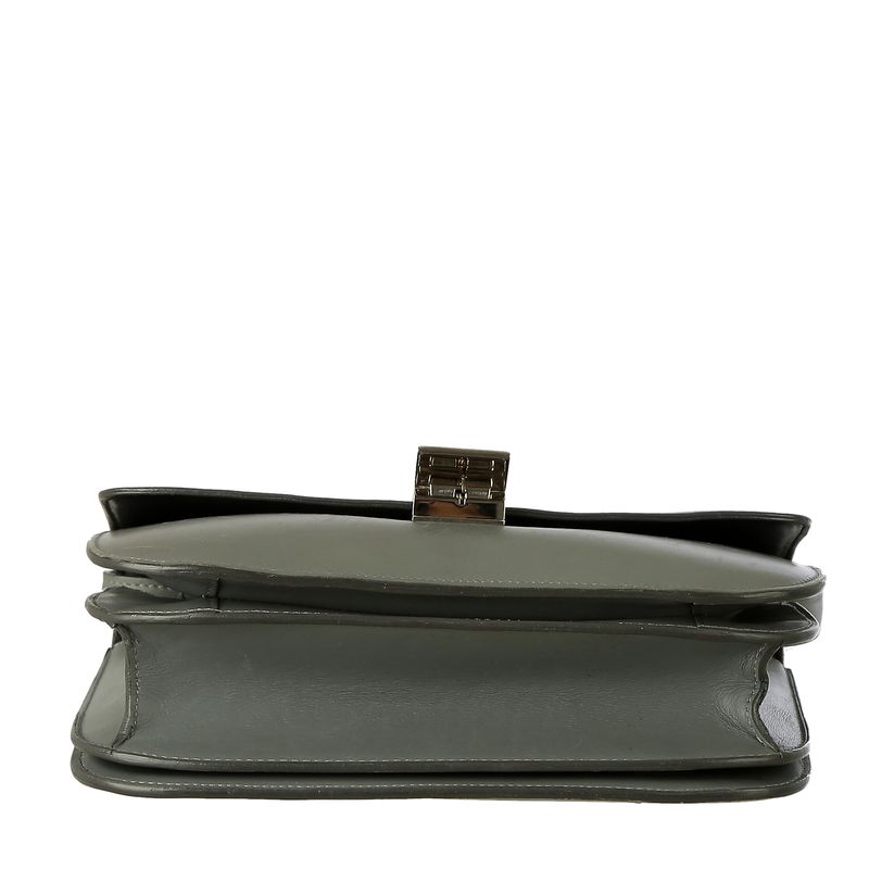 Bolsa-Celine-Classic-Couro-Cinza