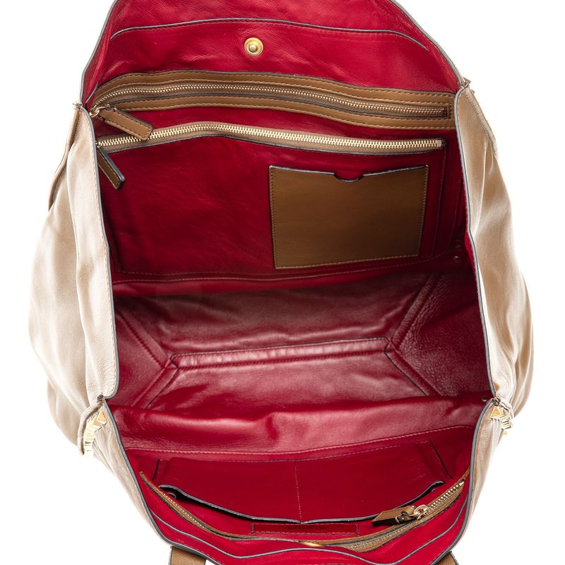 Bolsa-Valentino-Garavani-Rockstud-Couro-Marrom