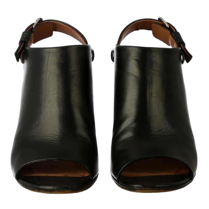 Peep-Toe-Givenchy-Couro-Preto-