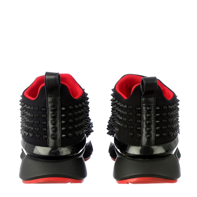 82603-Tenis-Christian-Louboutin-Spike-Sock-Donna-Preto-2