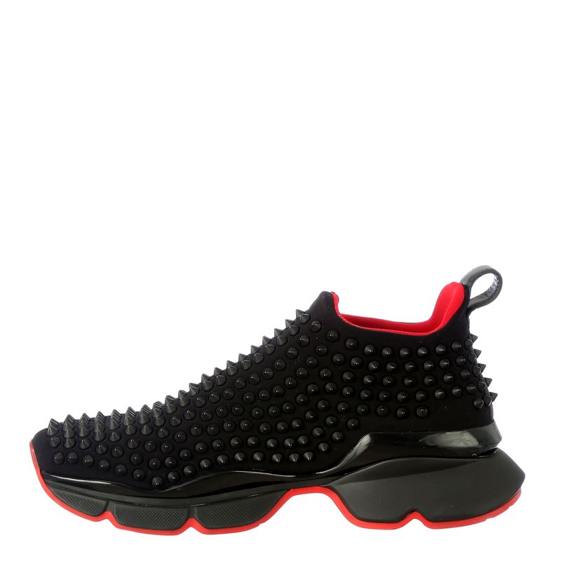 82603-Tenis-Christian-Louboutin-Spike-Sock-Donna-Preto-3