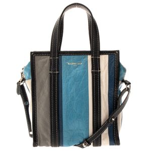 Bolsa Balenciaga Bazar Couro Multicolorida