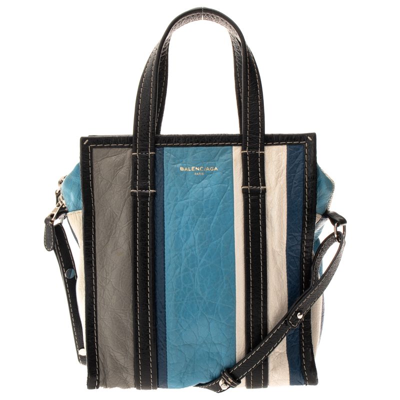 Bolsa-Balenciaga-Bazar-Couro-Multicolorida