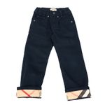 Calca-Burberry-Infantil-Azul-Marinho