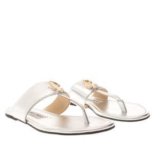 Rasteira Jimmy Choo Prateada