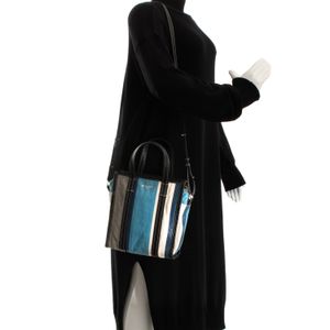 Bolsa Balenciaga Bazar Couro Multicolorida