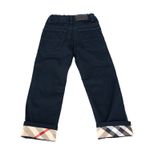 Calca-Burberry-Infantil-Azul-Marinho