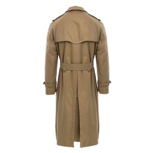 Trench Coat Burberry Algodão e Lã Bege