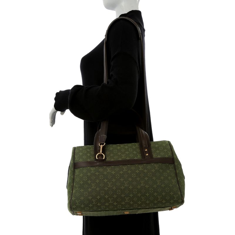 Bolsa-Louis-Vuitton-Mini-Lin-Josephine-Verde-