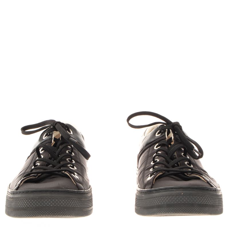 Tenis-Louis-Vuitton-Damier-Lona-Preto