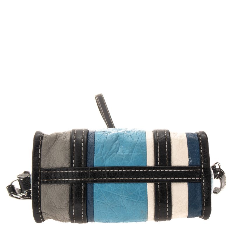 Bolsa-Balenciaga-Bazar-Couro-Multicolorida