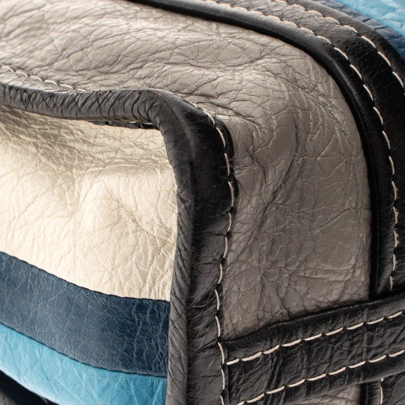 Bolsa-Balenciaga-Bazar-Couro-Multicolorida