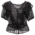 Blusa-Isabel-Marant-Algodao-e-Renda-Preta
