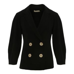 Blazer Cris Barros Botões Preto