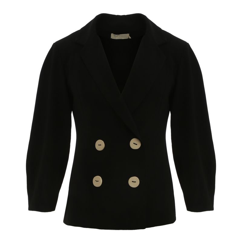 Blazer-Cris-Barros-Botoes-Preto-