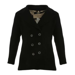 Sobretudo Burberry Lã Preto