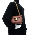 Bolsa-Valentino-Garavani-One-Stud-Marrom