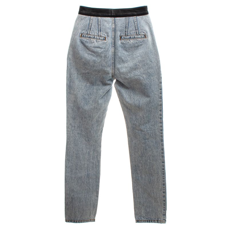 Calca-Alexander-Wang-Jeans-Cos-de-Couro